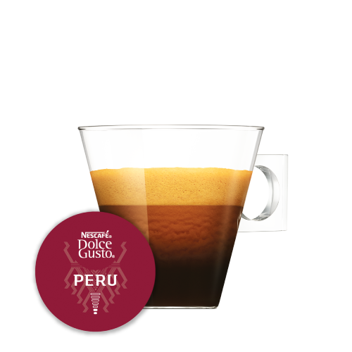 Chávena e Imagem Cápsula Perú Cajamarca NESCAFÉ® Dolce Gusto®