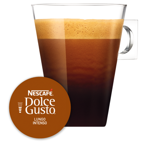 Chávena e Imagem Cápsula Lungo Intenso NESCAFÉ® Dolce Gusto®