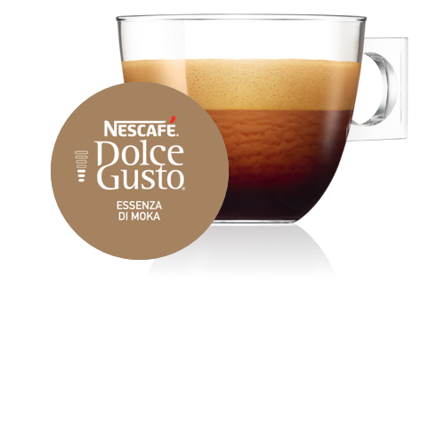 Chávena e Imagem Cápsula Essenza di Moka NESCAFÉ® Dolce Gusto®