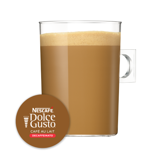 Chávena e Imagem Cápsula Galão Descafeinado NESCAFÉ® Dolce Gusto®